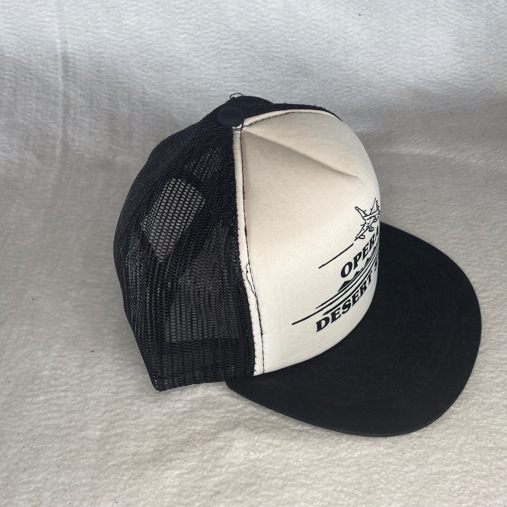 VTG Operation Desert Storm Mesh Foam Trucker Hat Best Cap, Snapback Made in USA - Picture 4 of 5